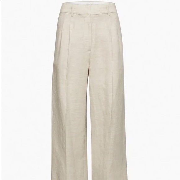 Aritzia Effortless (Short) Linen Pants - Picture 9 of 9